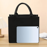 Handbag - Thick and sturdy three-dimensional canvas bag - Waterproof canvas gift tote bag