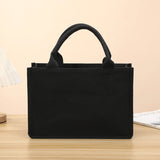 Handbag - Thick and sturdy three-dimensional canvas bag - Waterproof canvas gift tote bag