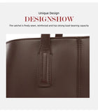 Women's Handbag, High-End Fashion Shoulder Bag, Simple Solid Color Casual Bag, Commuting and Shopping Tote Bag, Large Capacity Tote Bag