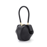 Round Ball Women's Handbag Brand Designer Bowling Bag PU Leather Mini Shoulder Bags Female Luxury Purse Fashion Armpit Bag