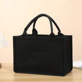 Handbag - Thick and sturdy three-dimensional canvas bag - Waterproof canvas gift tote bag