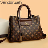 Elegant Women's Handbag Unique Handle Design Featuring a Stylish Pattern Spacious Interior  Adjustable Strap Functionality